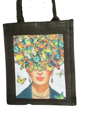 Frida Kahlo Butterfly Bag